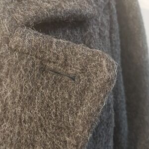 Vintage Searle Alpaca Wool Cocoon Maxi Coat Women's 44 (US 14–16) 80s 90s